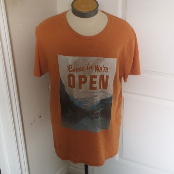 Old Navy Men T-shirt XL Orange - Picture 7 of 16